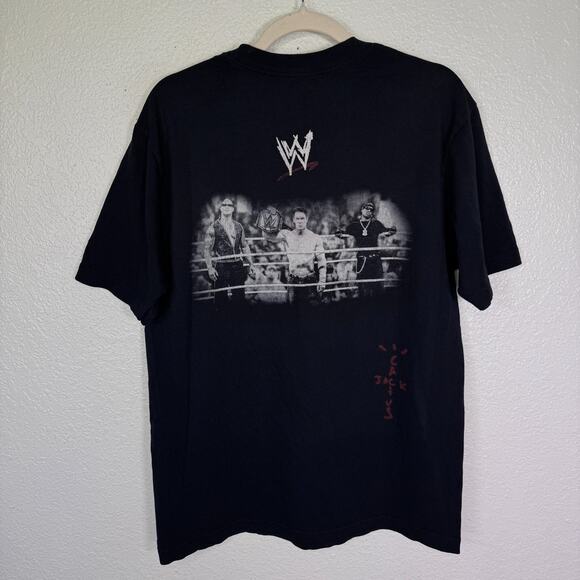 WWE Cactus Jack Shirt Men Medium John Cena Travis Scott Wrestling Is Real Tshirt - Picture 2 of 14